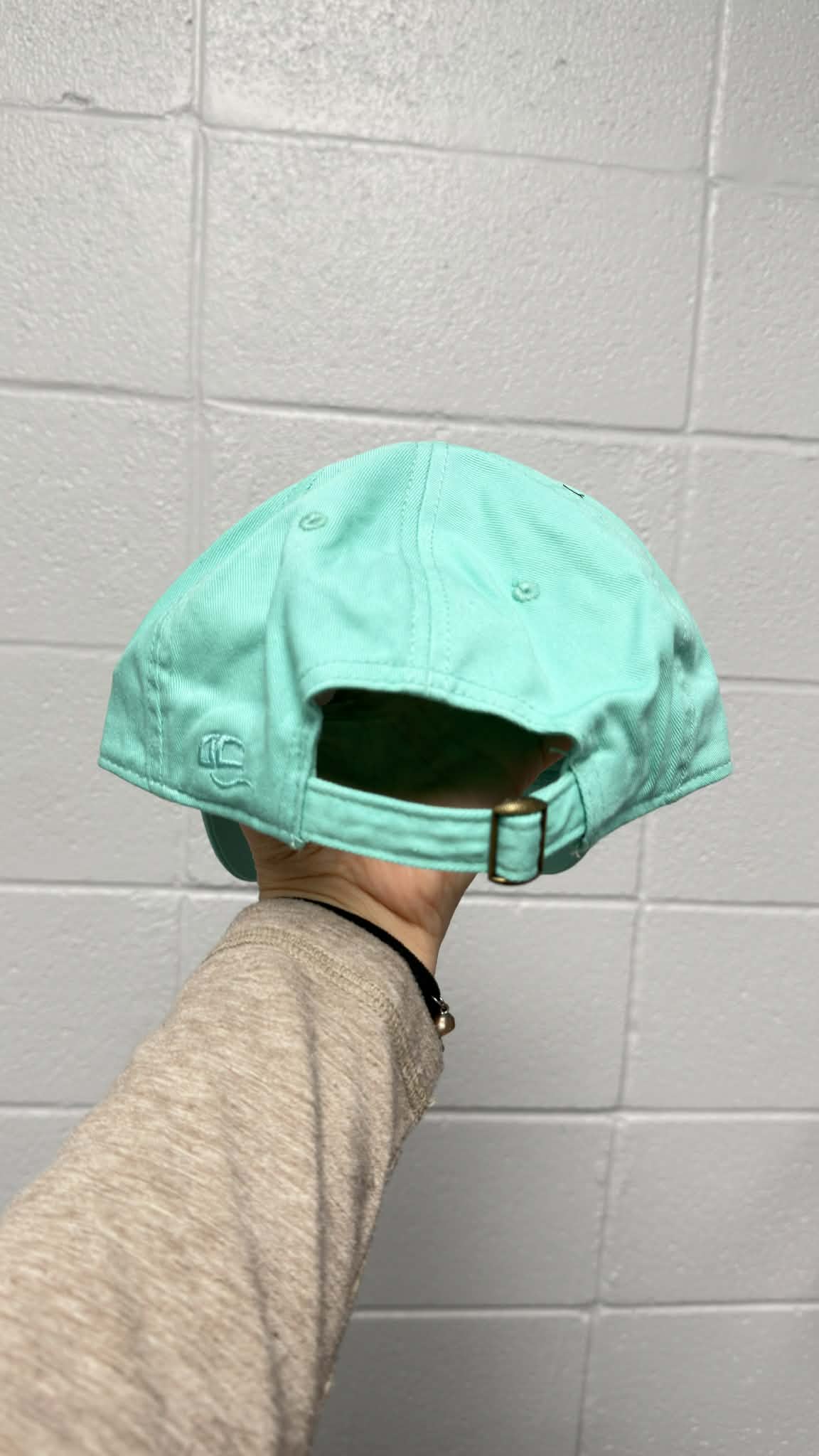 Mint Color BlackJack Hat - Adjustable Tuck Strap with Slide Closure