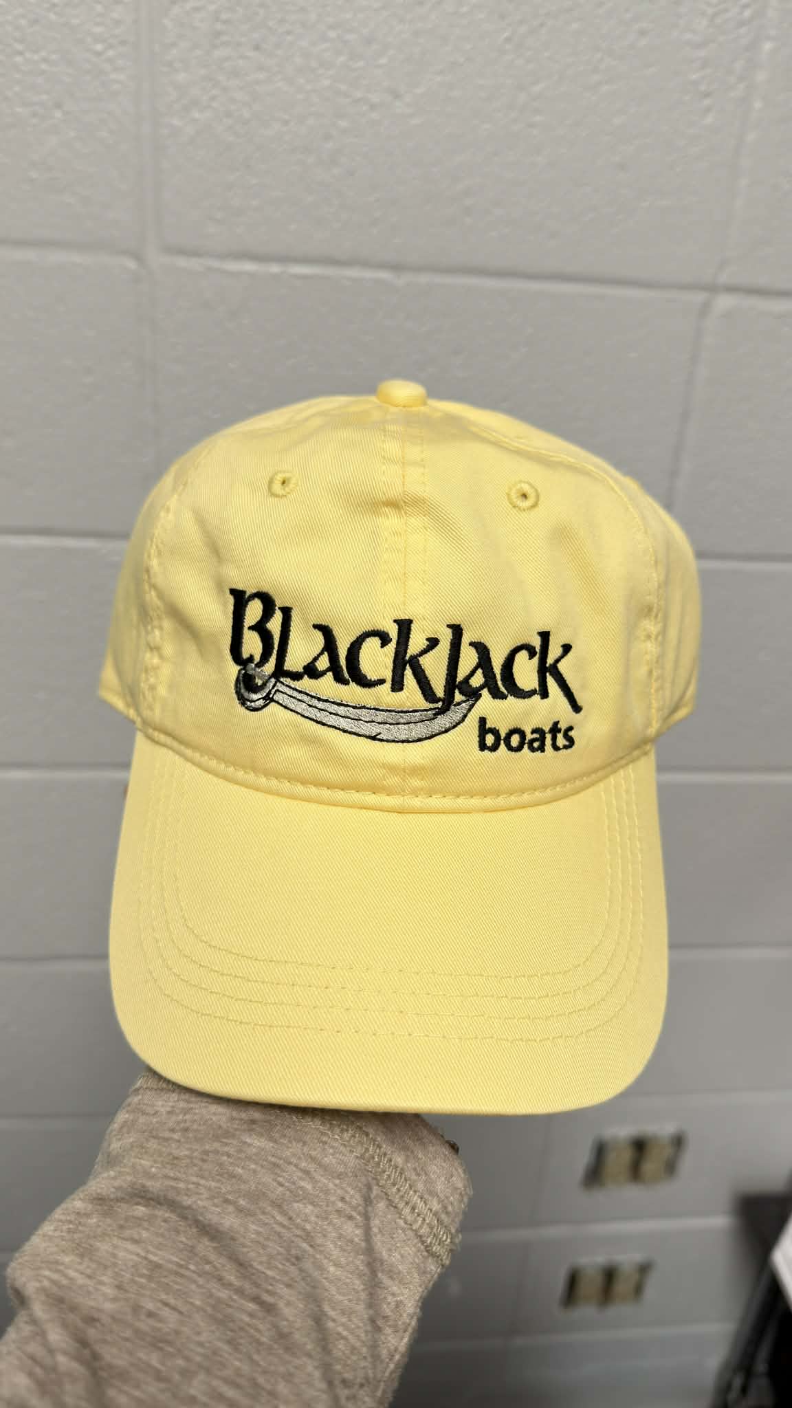 Butter Color BlackJack Hat - Adjustable Tuck Strap with Slide Closure