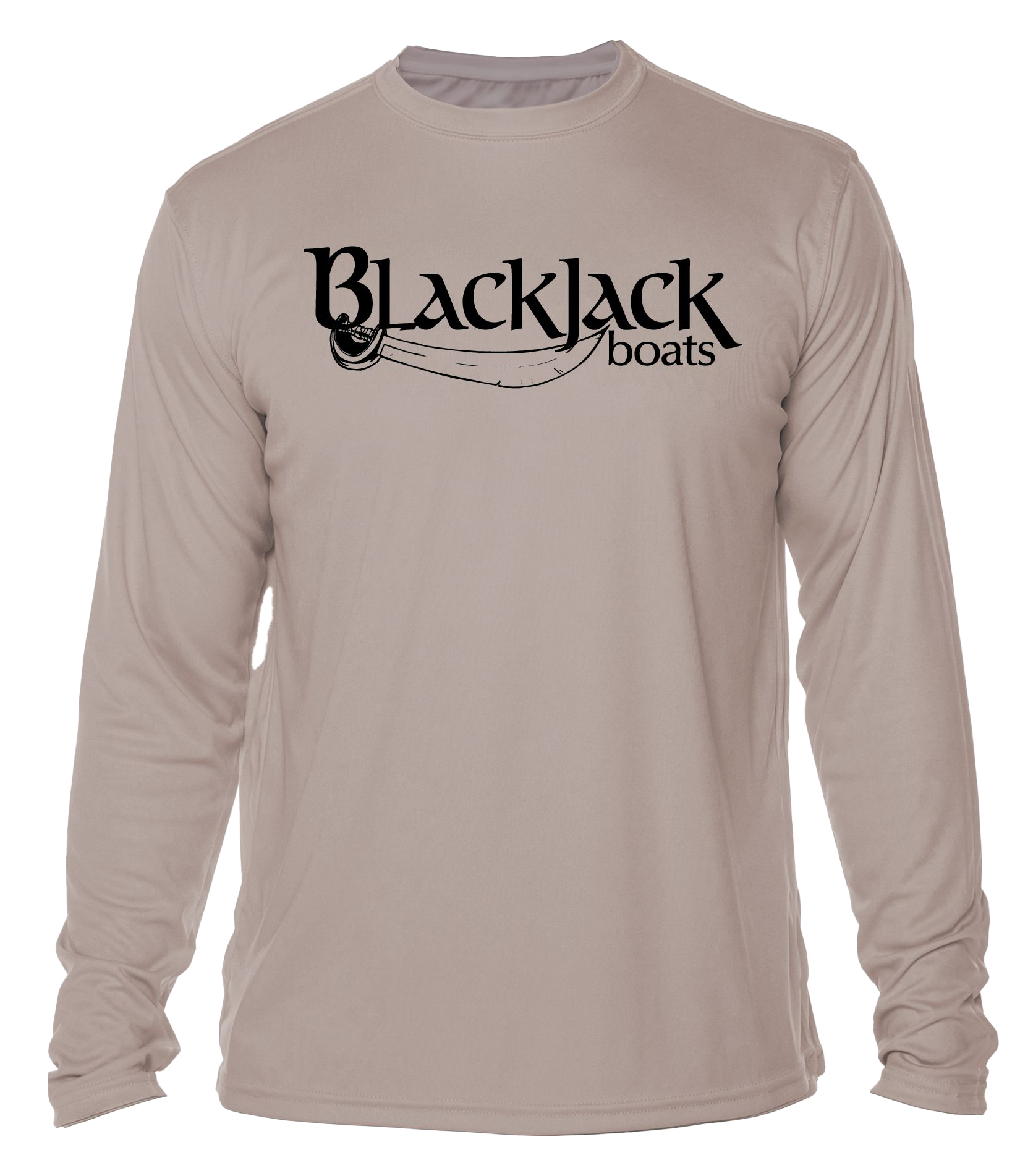 BlackJack Long Sleeve Solar Shirt Gray – Blackjack Boats Market
