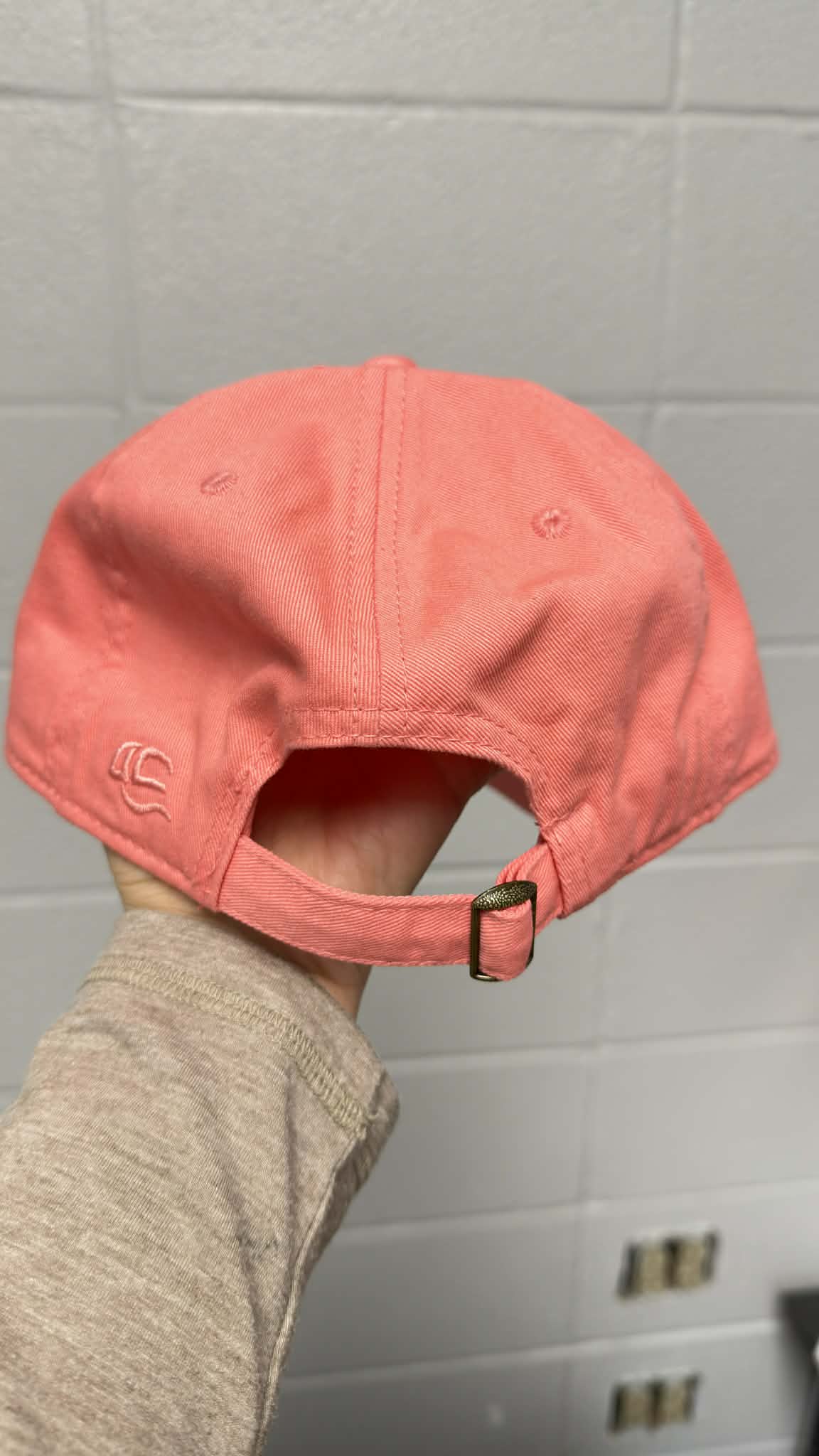 Melon Color BlackJack Hat - Adjustable Tuck Strap with Slide Closure