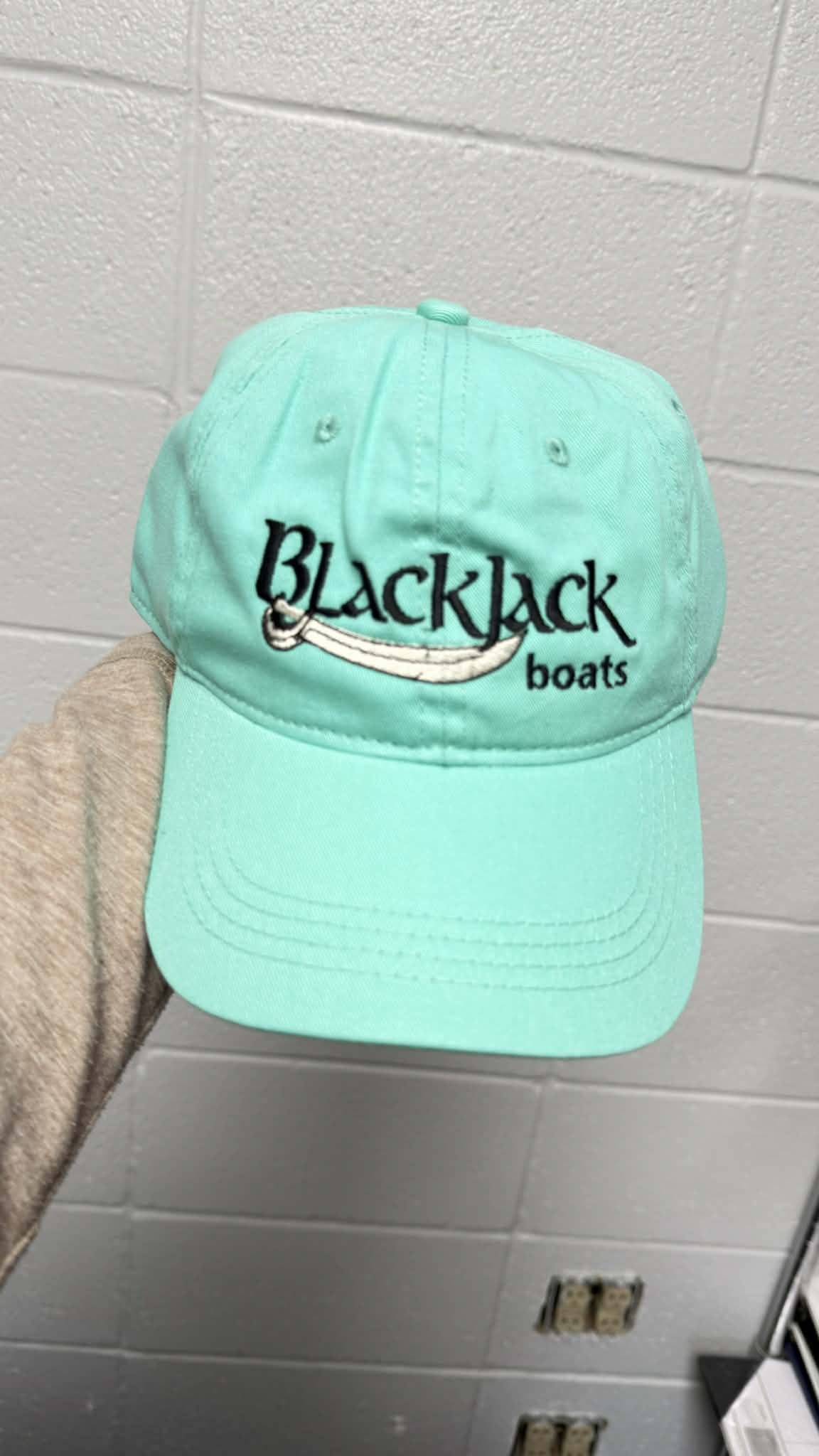 Mint Color BlackJack Hat - Adjustable Tuck Strap with Slide Closure